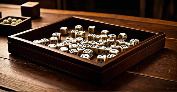 Piste de dés en bois : l'élégance pour vos jeux de rôle